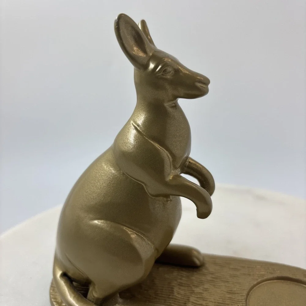 Brass IKEA Markniva Kangaroo Brass-colored Tea Light Candle Holder